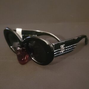 Burberry Black and Gold Sunglasses